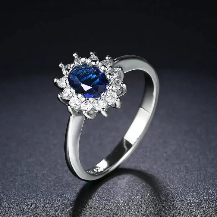 Bague Halo Héritage de Déclaration