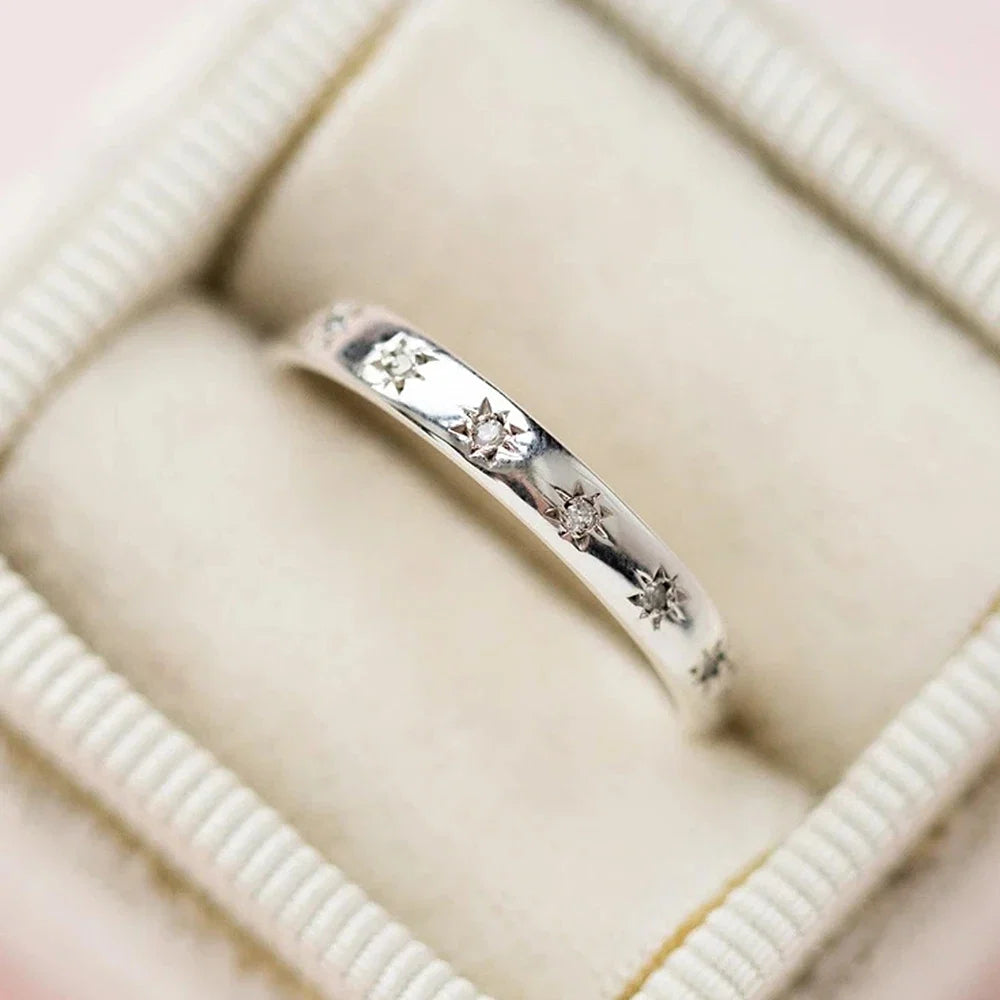 Bague Opulente de Style Coréen