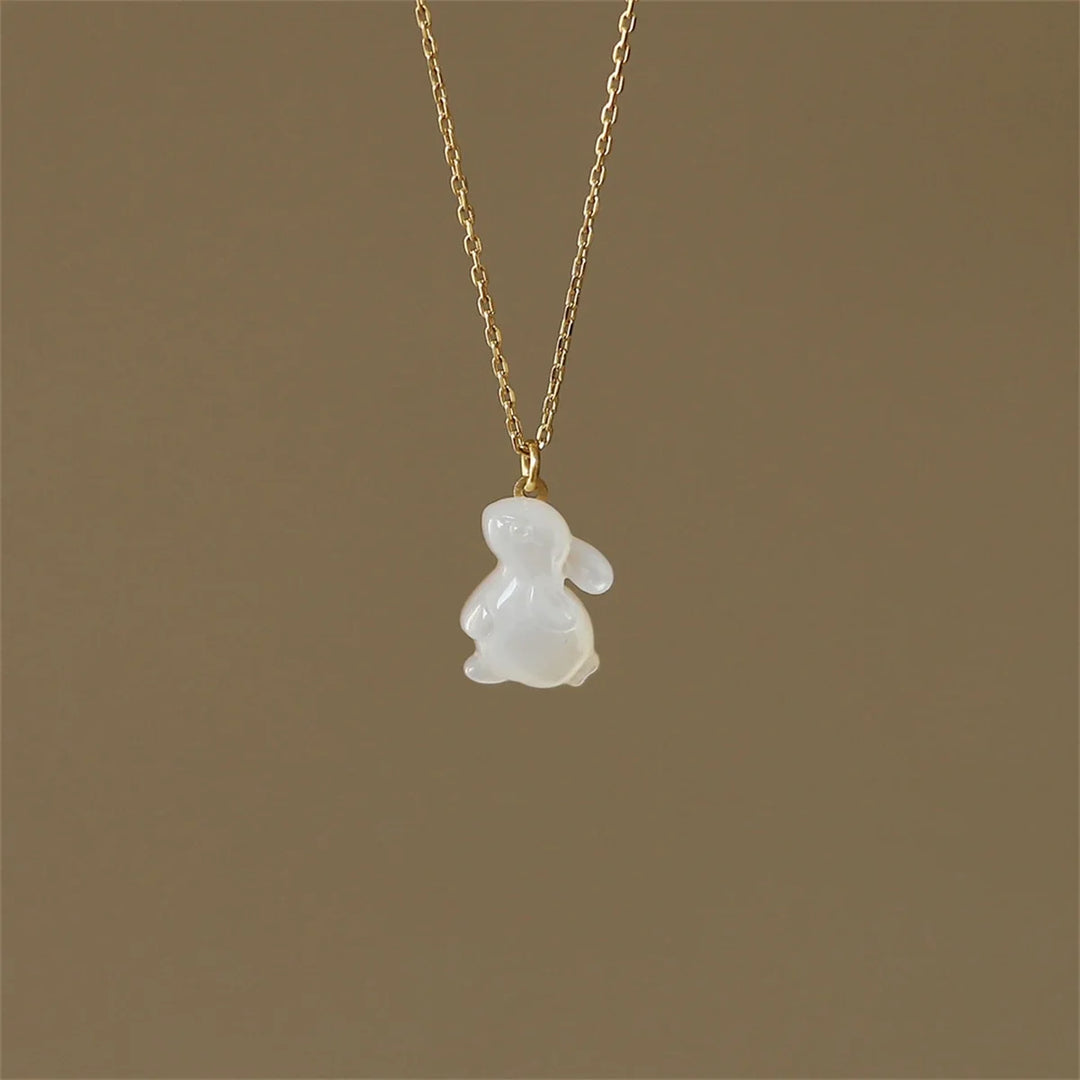 Collier Pendentif Artisanal Lapin
