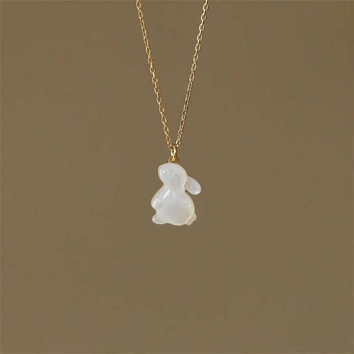 Collier Pendentif Artisanal Lapin