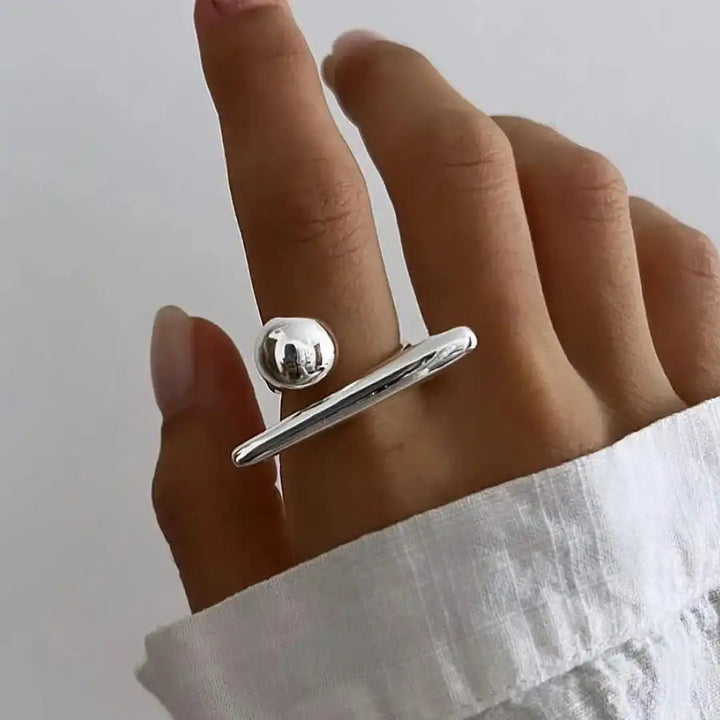 Bague Étoile Ajustable en Or Classique