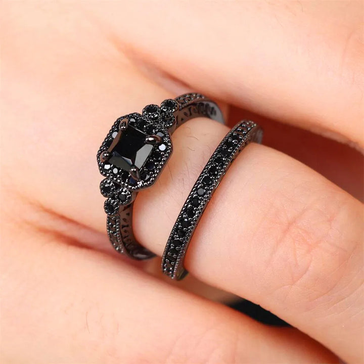 Bague en Onyx Cristal de Luxe