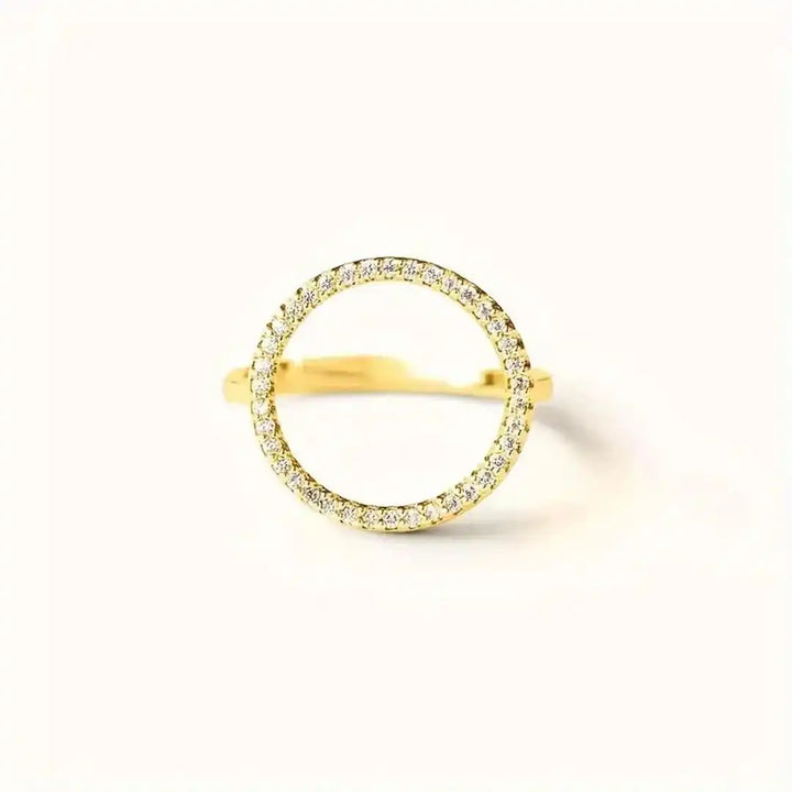 Bague en Zirconium Cubique Rond