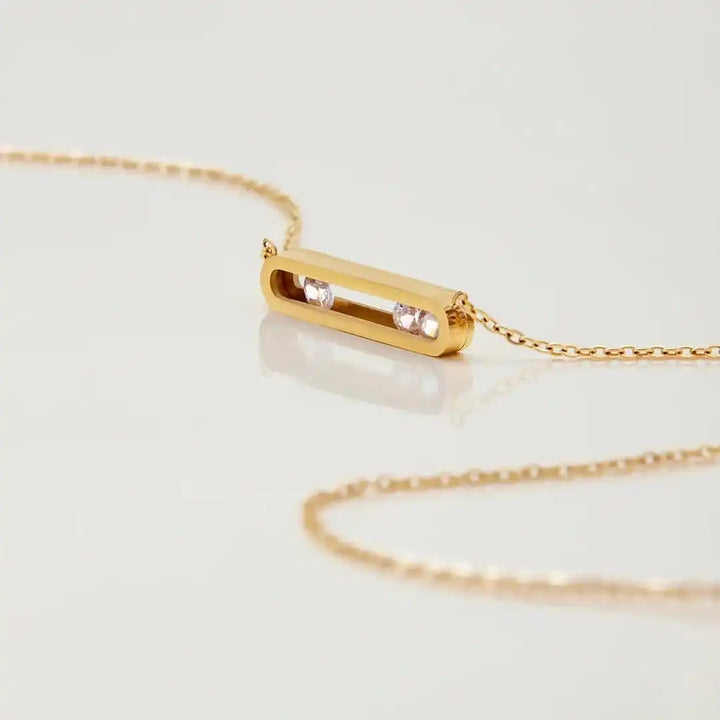 Pendentif Éblouissant en Or Sculpté