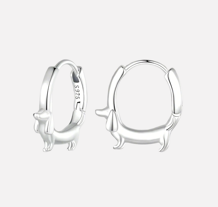 Precious Dachshund Hoops - A Pup Mum&