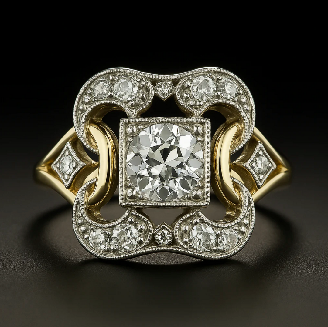 Bague Vintage en Zirconium