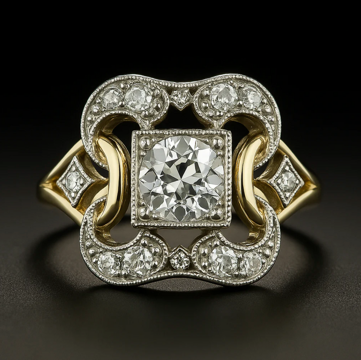 Bague Vintage en Zirconium