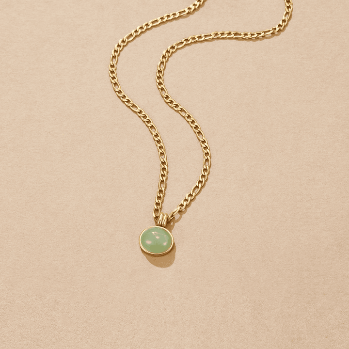 Collier Pendentif Clara en Jade