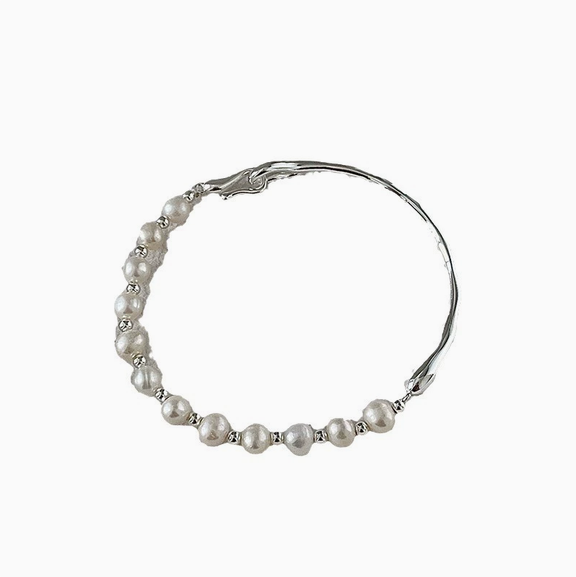 Mother-of-Pearl Pearl Bangle
