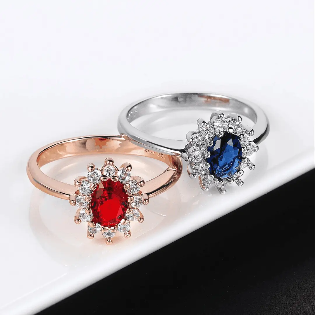 Bague Halo Héritage de Déclaration