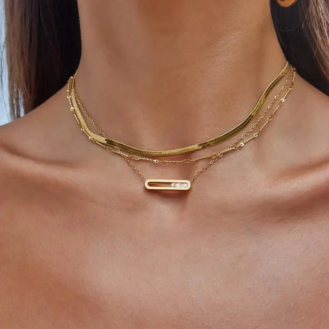 Pendentif Éblouissant en Or Sculpté