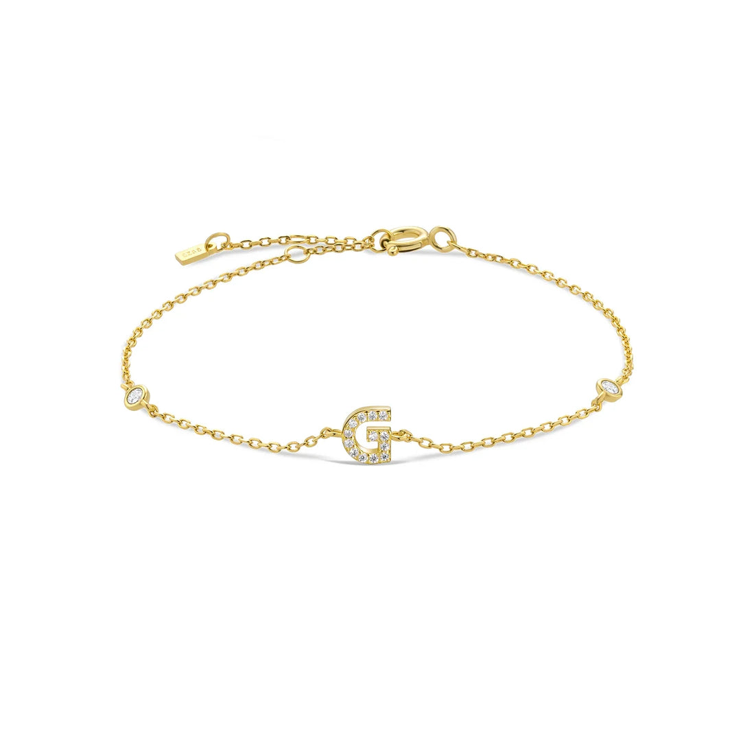 Bracelet Héritage avec Initiale