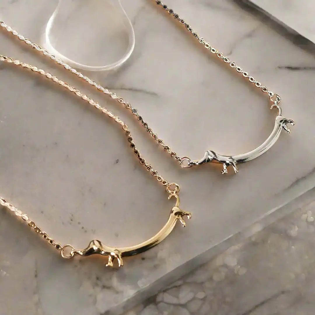 Collier avec Pendentif Teckel
