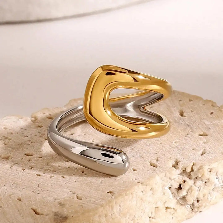 Bague Ouverte en Or Éternel
