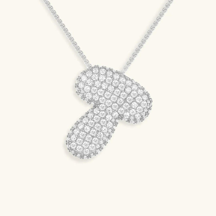 Collier Initial en Cristaux Boules