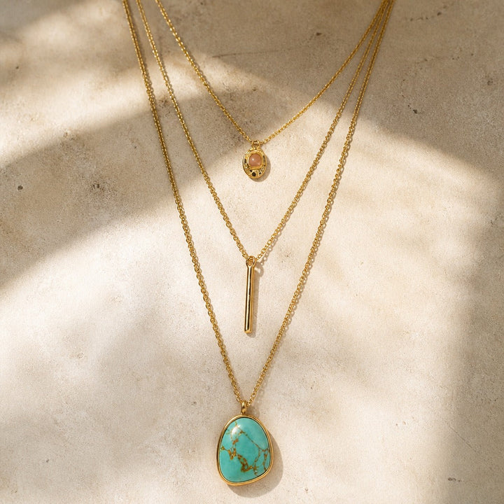 Collier Boho à trois niveaux