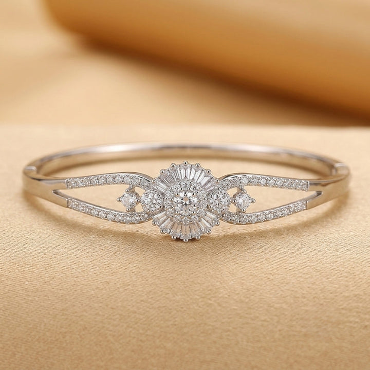 Bague de Luxe en Zirconium Intemporel