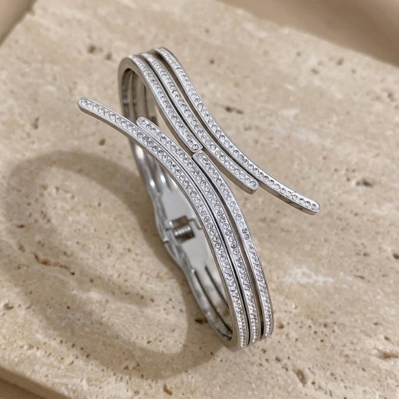 Bracelet Classique en Zircon Lustre