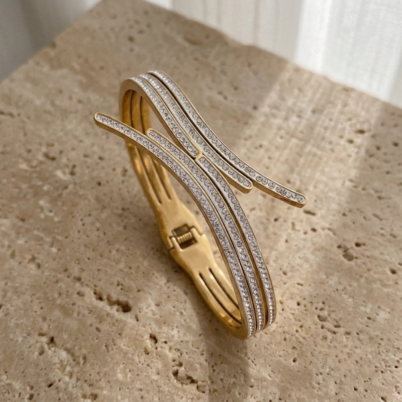 Bracelet Classique en Zircon Lustre