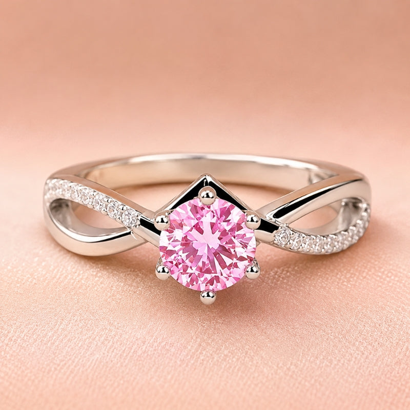 Bague Classique en Pierre Précieuse Majestueuse