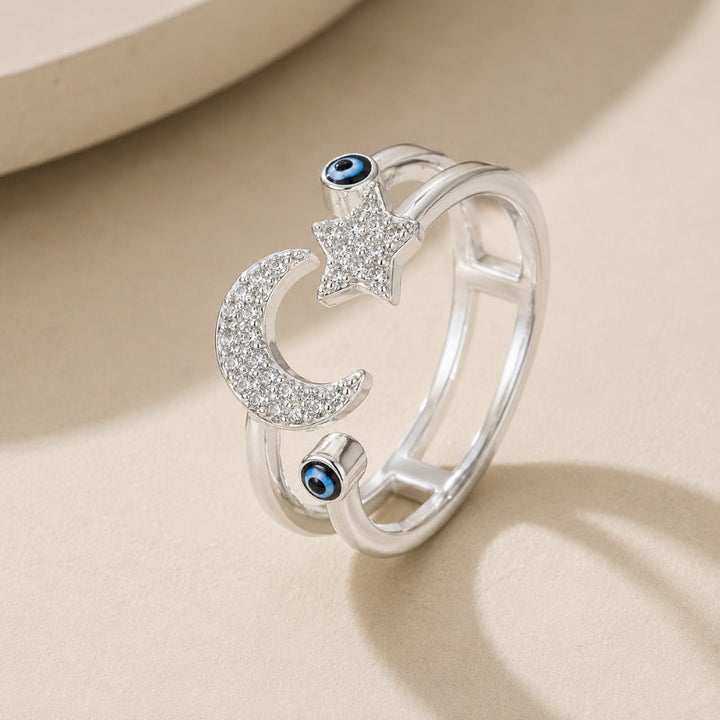 Bague Rayonnante Œil de Diable