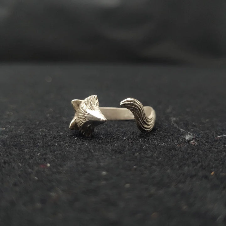 Bague en Argent Renard pour Femmes
