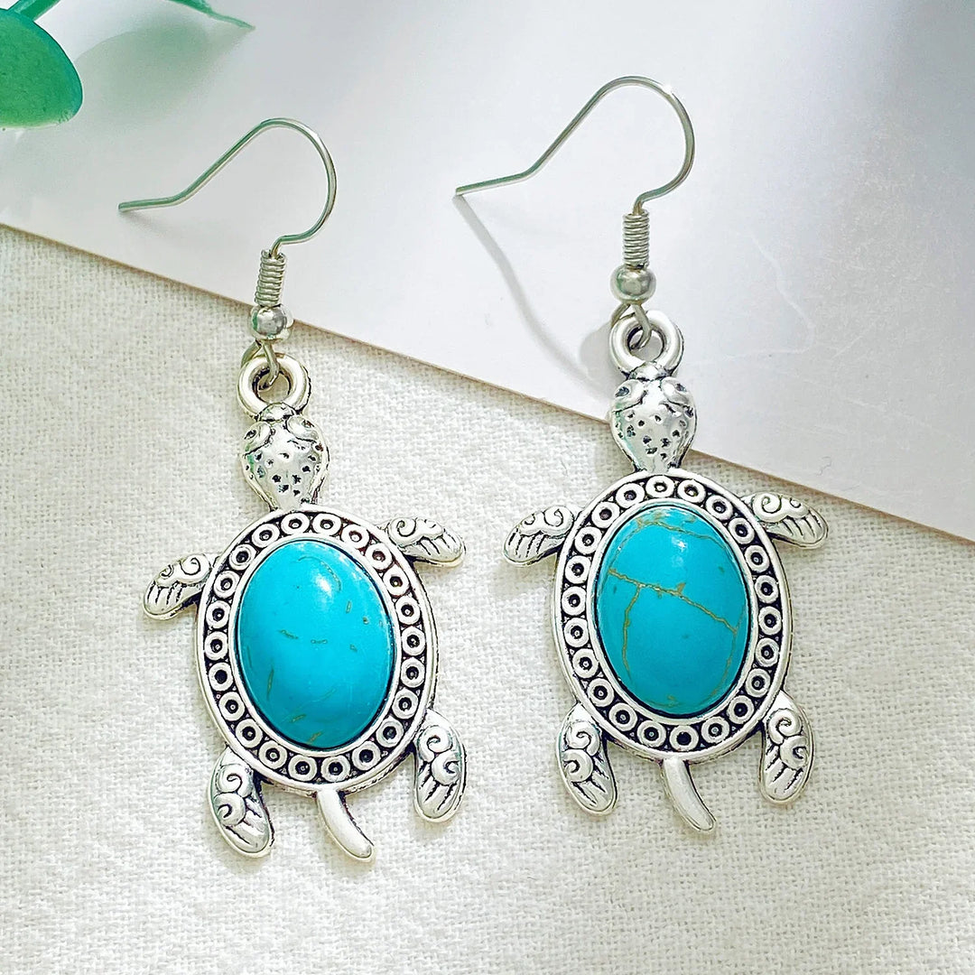 Ensemble de Bijoux en Turquoise Tortue