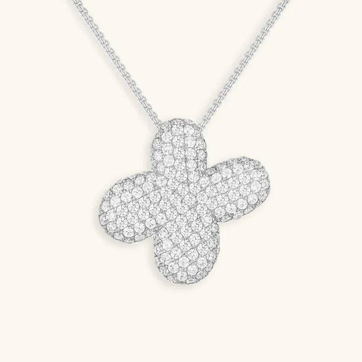 Collier Initial en Cristaux Boules