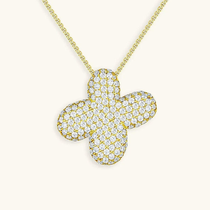 Collier Initial en Cristaux Boules