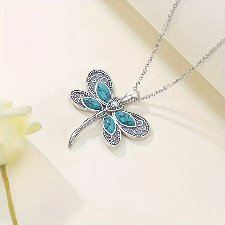 Pendentif en Argent Libellule des Rêves