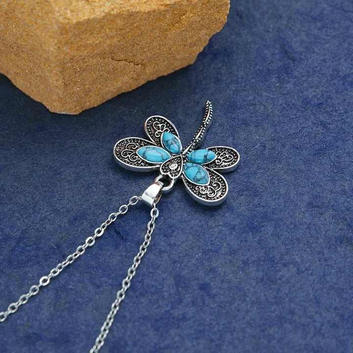 Pendentif en Argent Libellule des Rêves