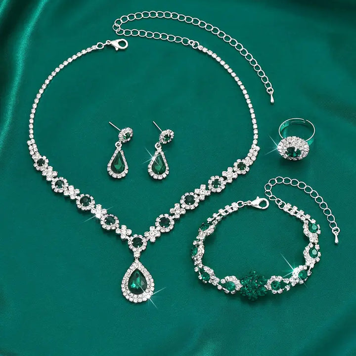 Alessia Lyselle Jewelry Set | White Gold