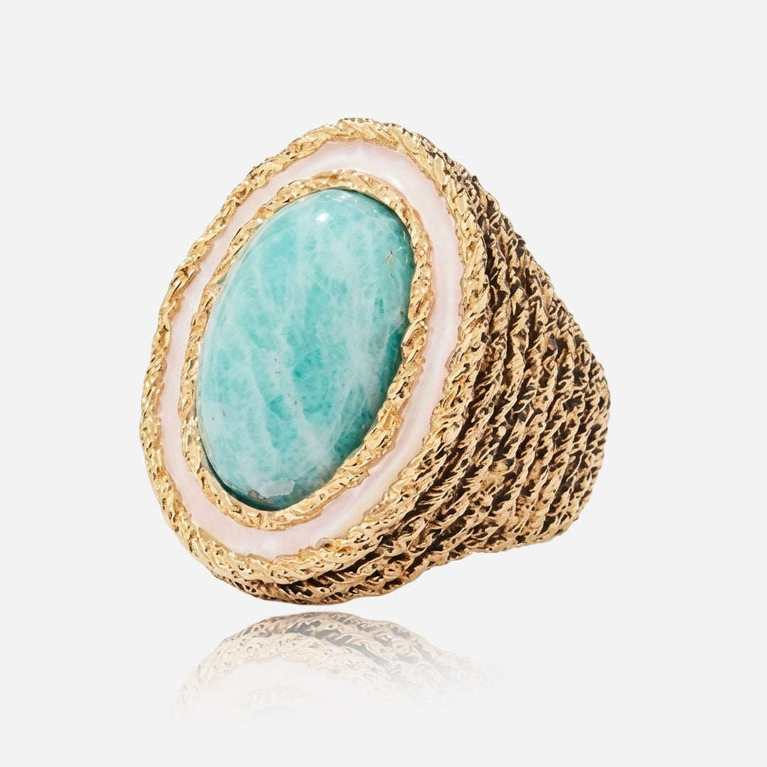 Bague Radiante Aqua Crest