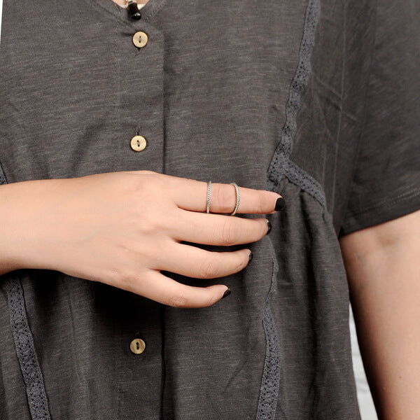 Splint Knuckle Ring Sterling Silver