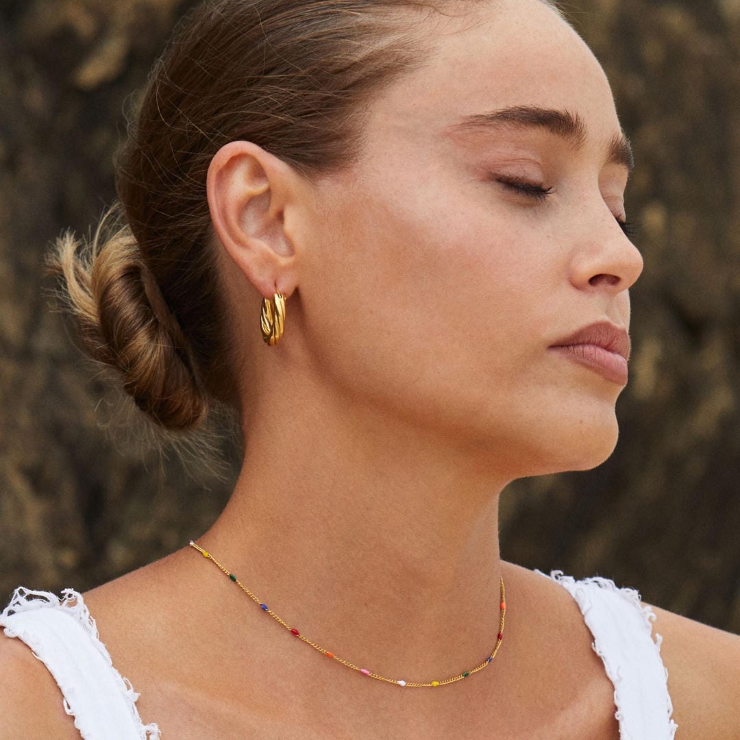 Choker Multicolore Aloha Tropical