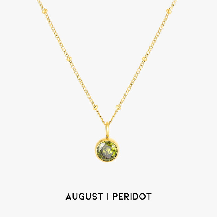 Collier en Pierre Précieuse Cercle Éclatant