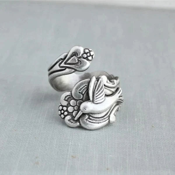 Bague Colibri Fleur