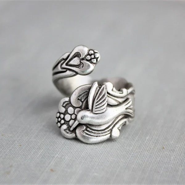 Bague Colibri Fleur