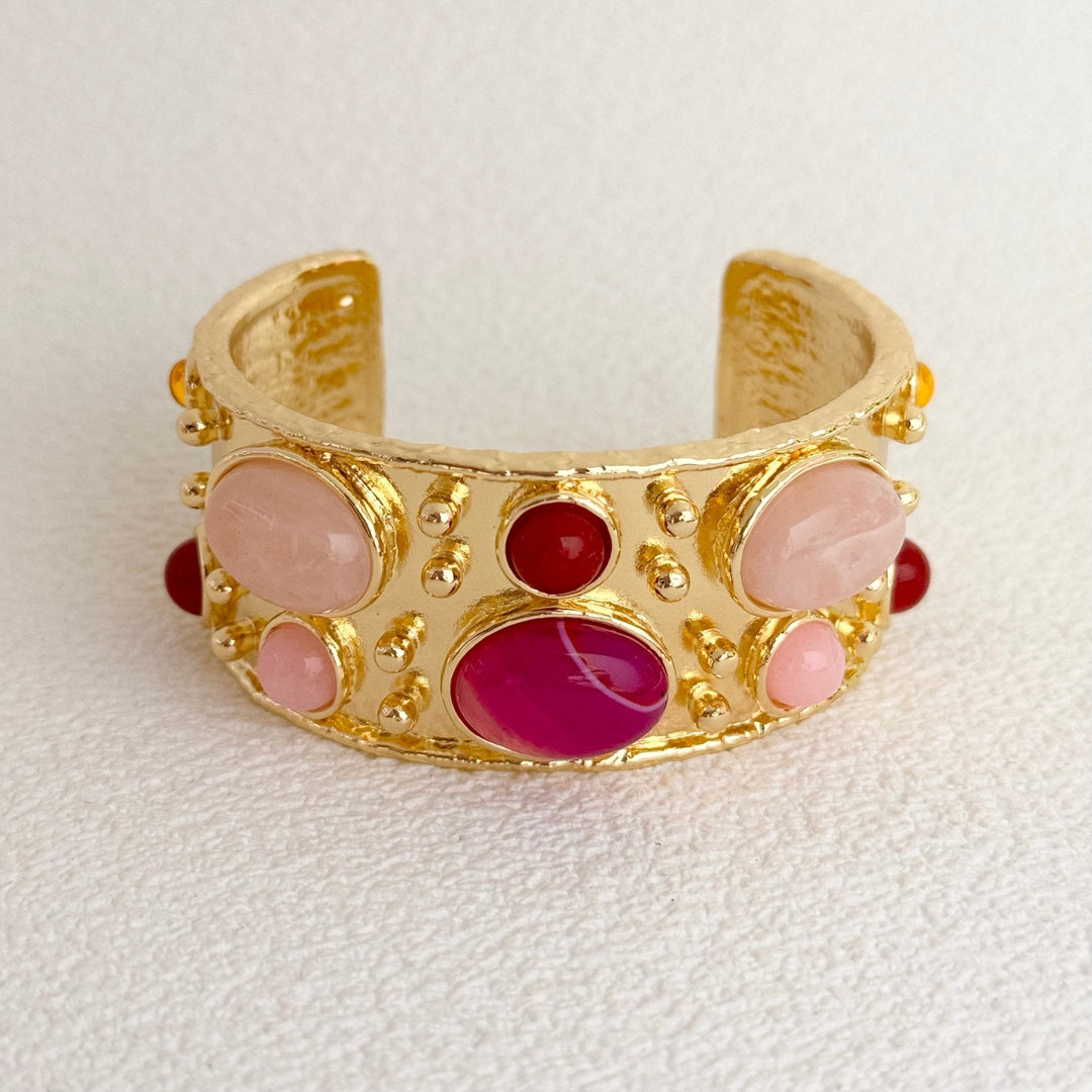 Bracelet Vintage en Pierres Baroques