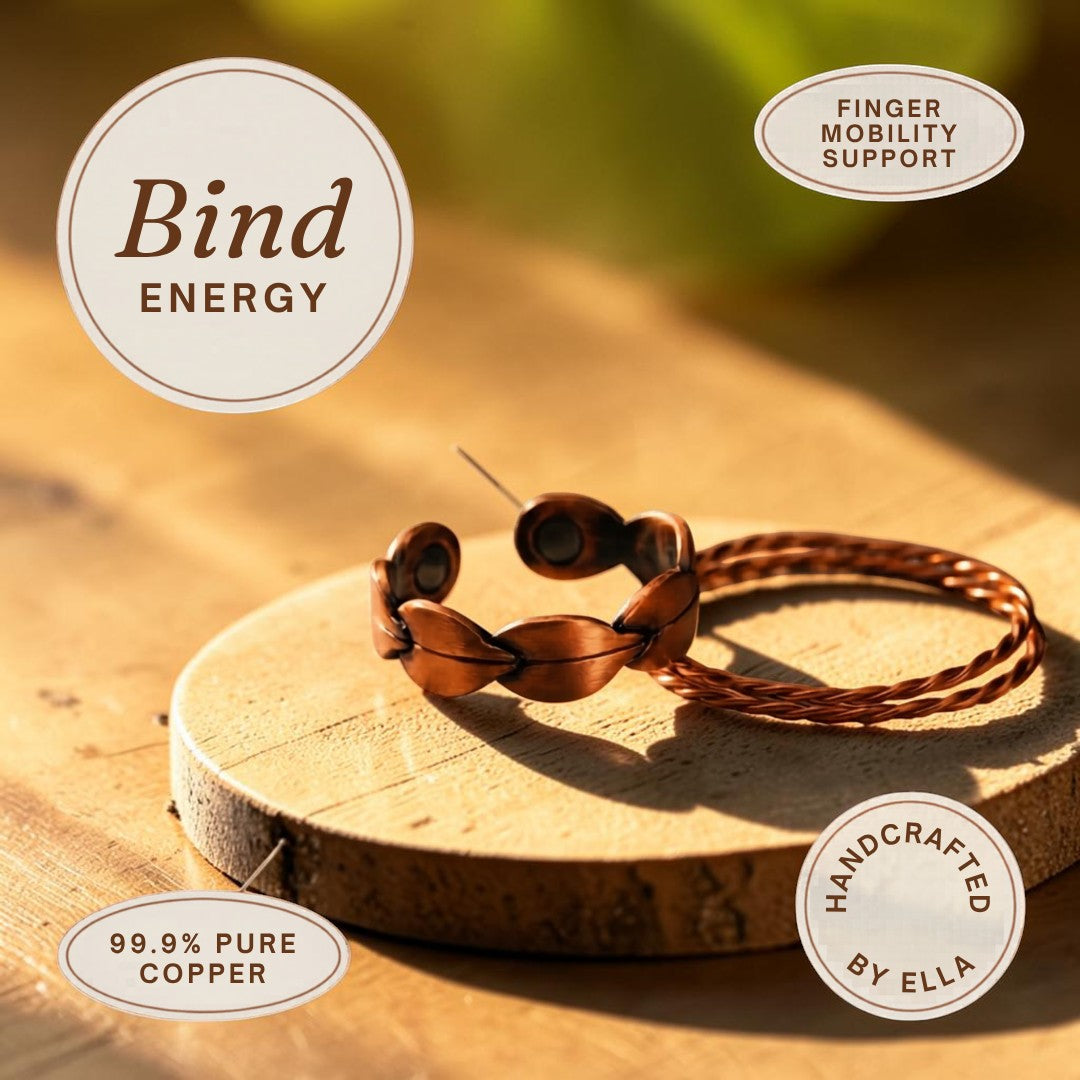 Bague en cuivre Ella