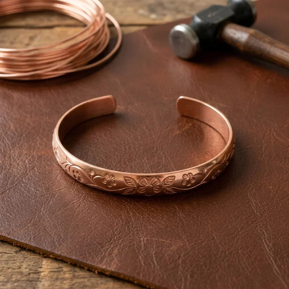 Bracelet en cuivre Ember Bloom