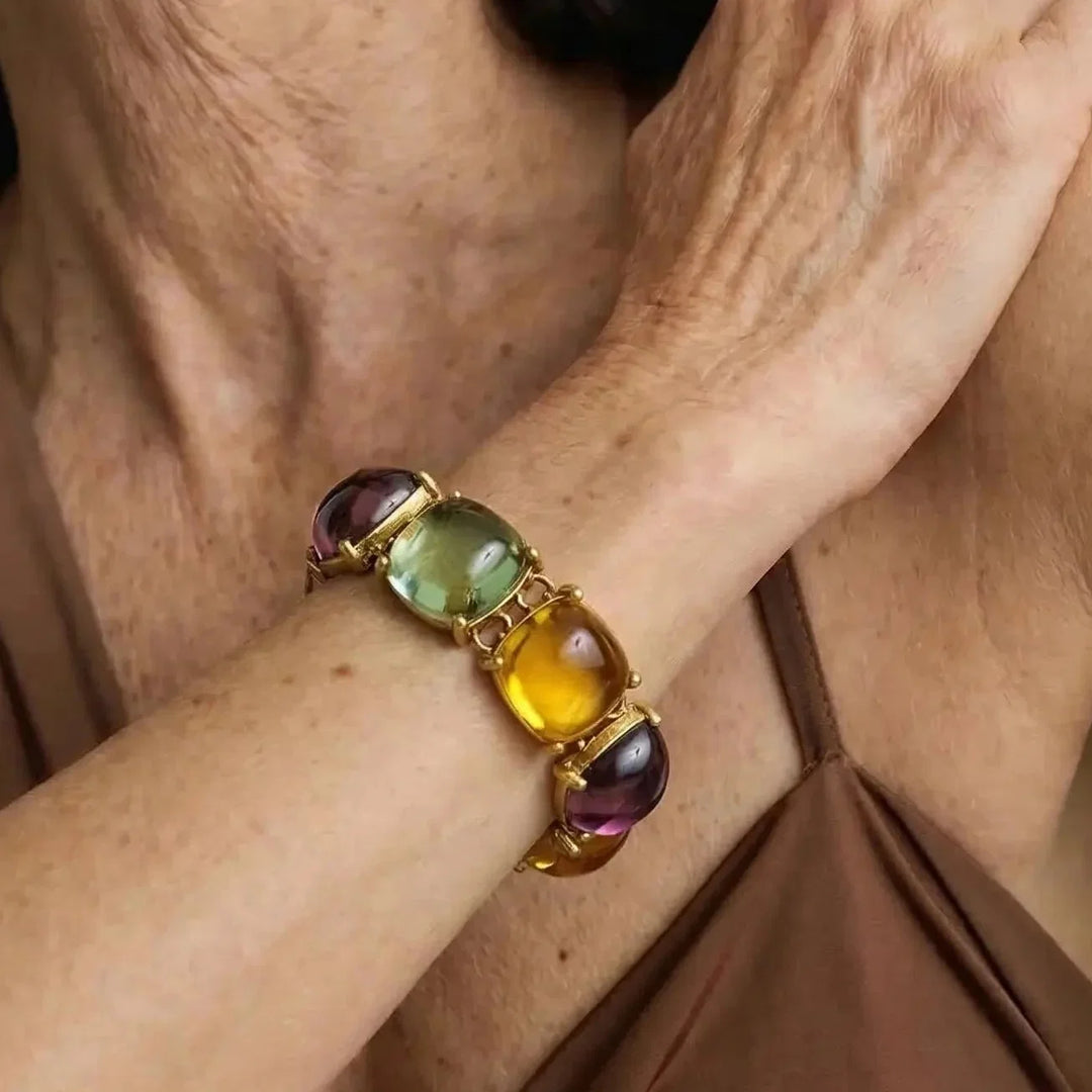 Bracelet Bohémien en Gemmes du Crépuscule