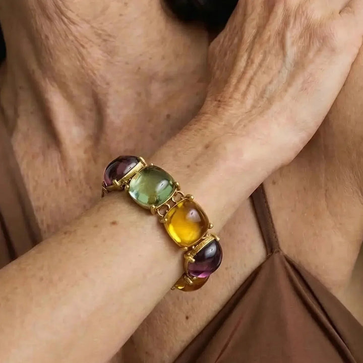 Bracelet Bohémien en Gemmes du Crépuscule