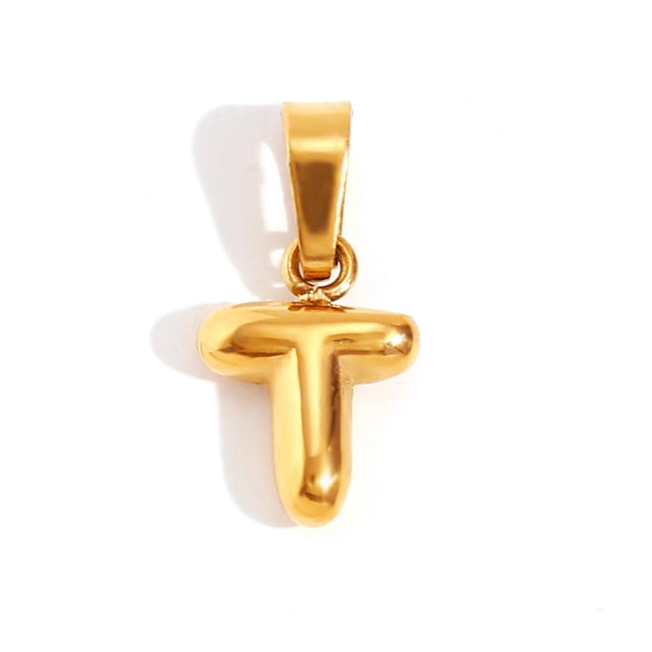 Collier Pendentif Lettre Bulle Chic