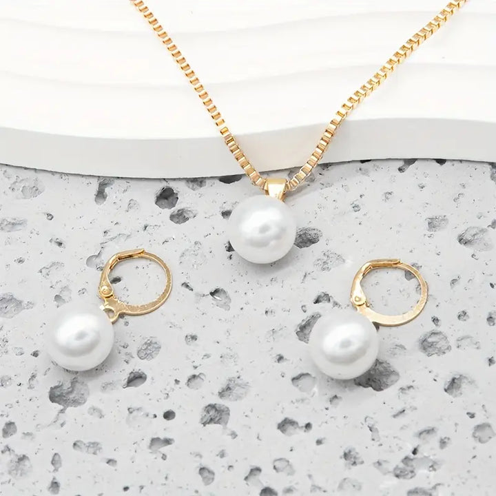 Collier élégant en perles gracieuses