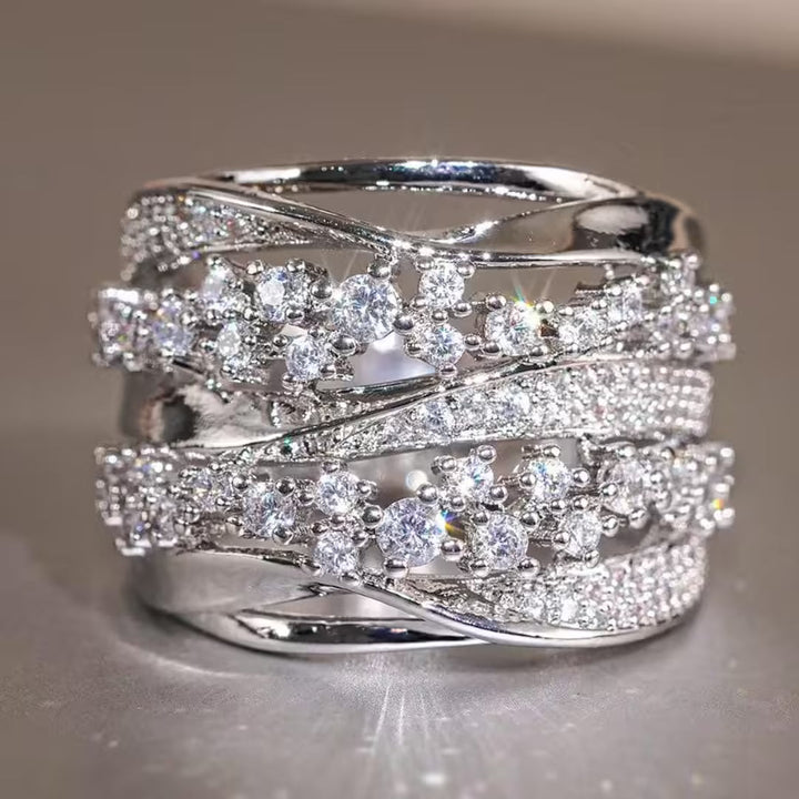Bague en Cristal de Luxe