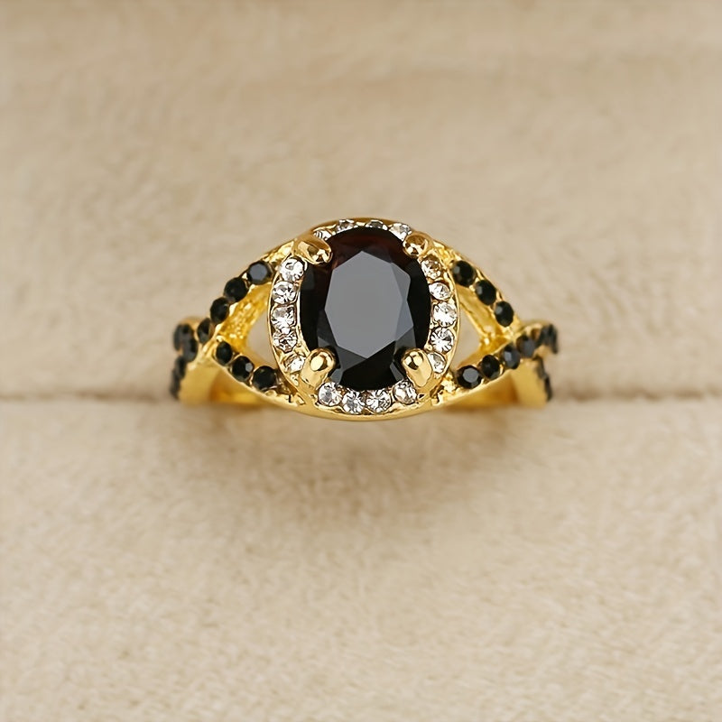 Bague de Luxe en Onyx