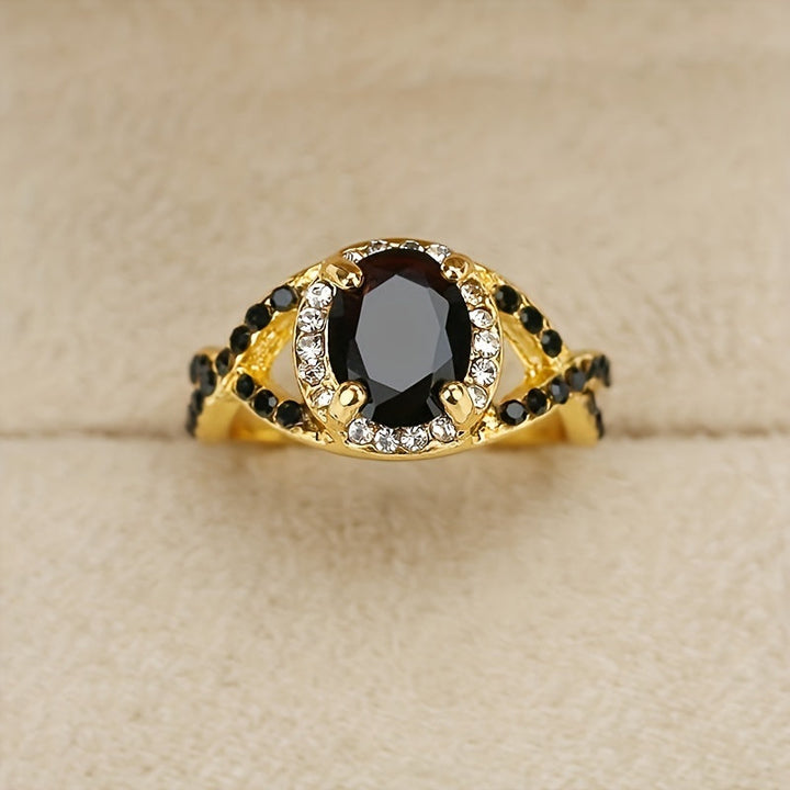 Bague de Luxe en Onyx