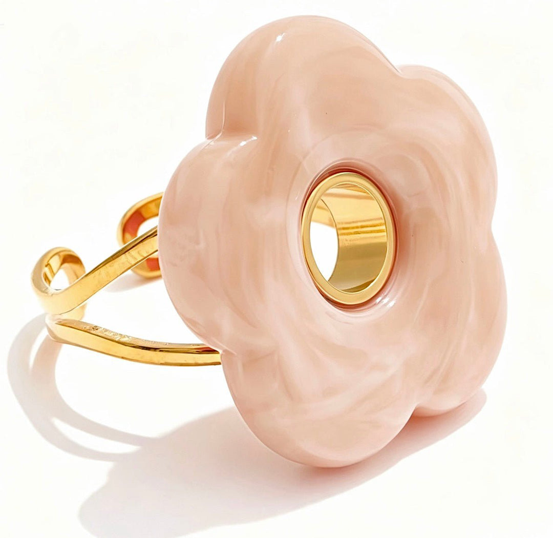 Bague Ouverte Fleur de Bonbon