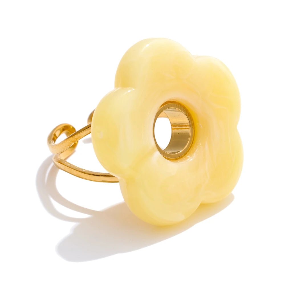 Bague Ouverte Fleur de Bonbon